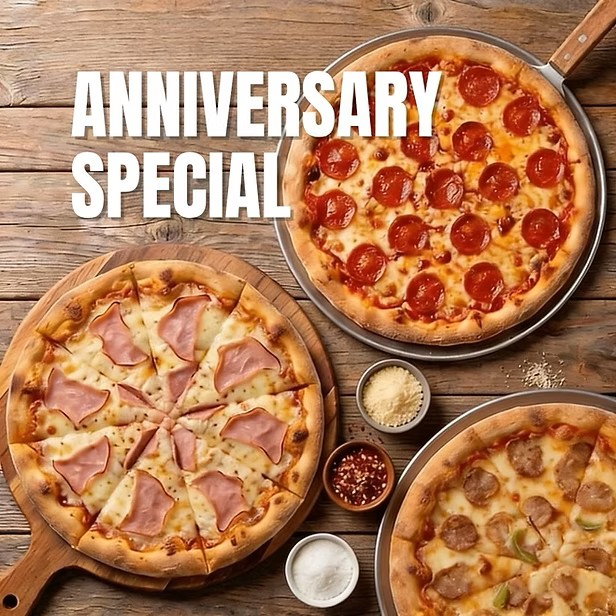 Two Medium Pizzas Special
