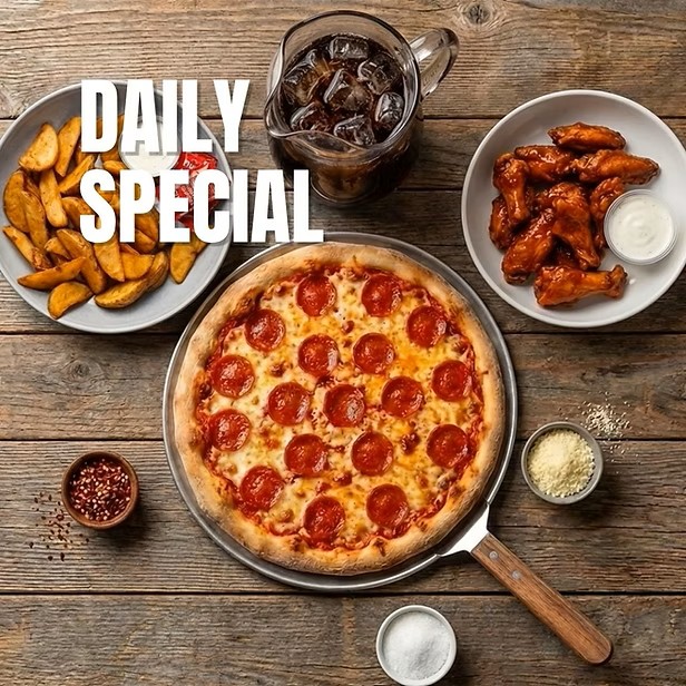 Two Medium Pizzas Special