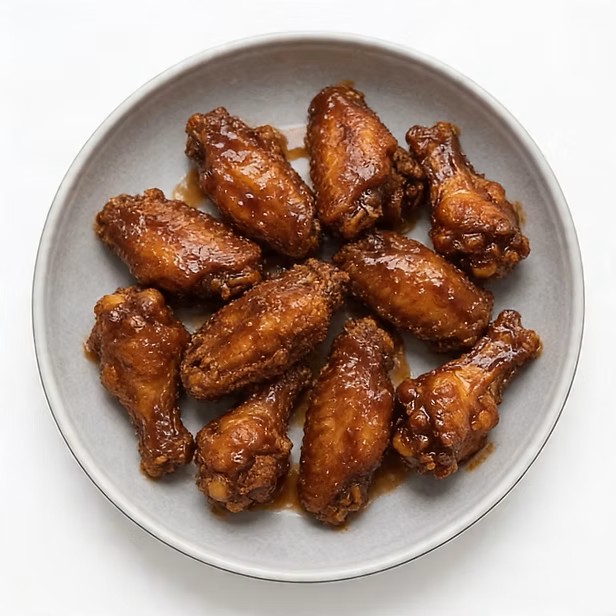 Honey Lemon BBQ Rice Wings