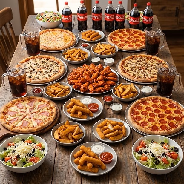 Two Medium Pizzas Special