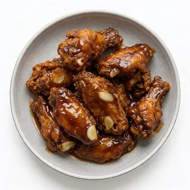 Soy & Garlic Rice Wings