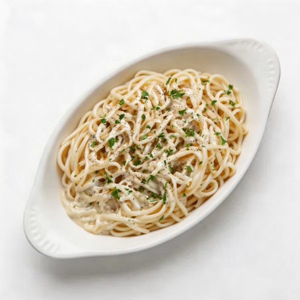 Spaghetti with Alfredo Sauce